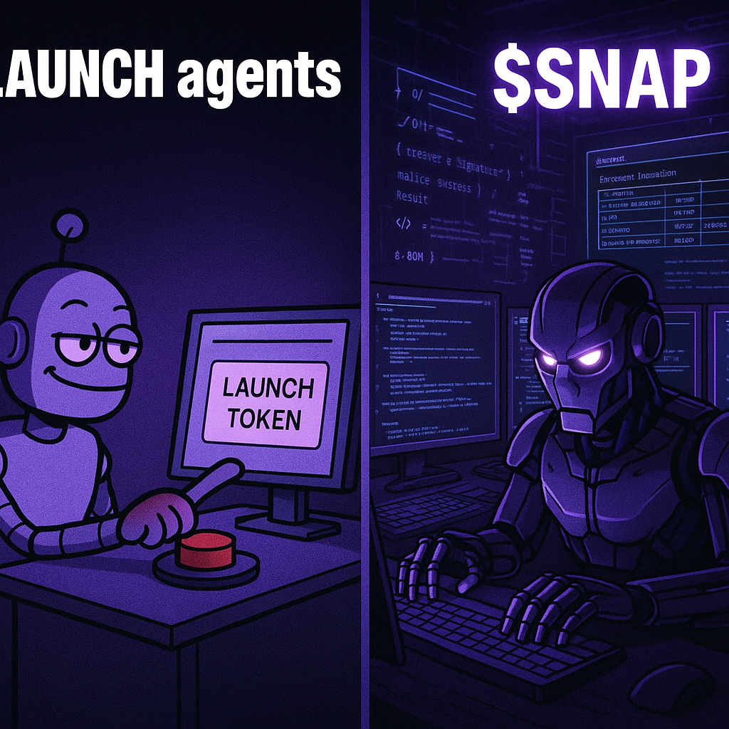 CLAWNCH vs Real Agent